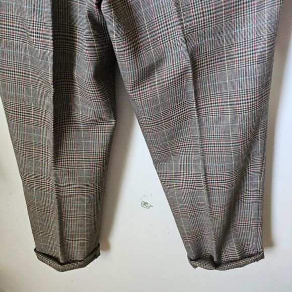 EUC LIKE NEW FUNDAMENTAL THINGS PETITES VINTAGE STYLE PLEATED TROUSERS SIZE 14P - Picture 8 of 16